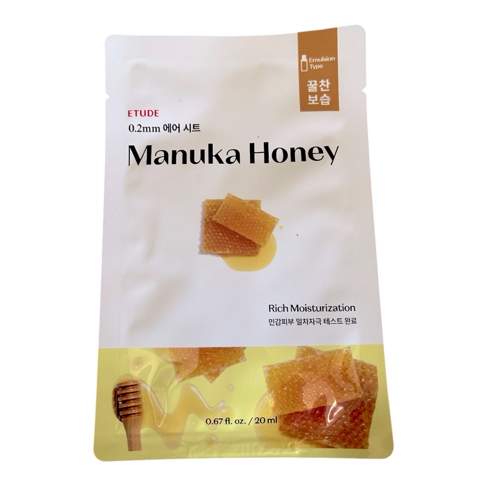 ETUDE 3 Pack Korean Air Sheet Mask Set Honey, Tea Tree & Snail New! Kbeauty - Picture 3 of 5